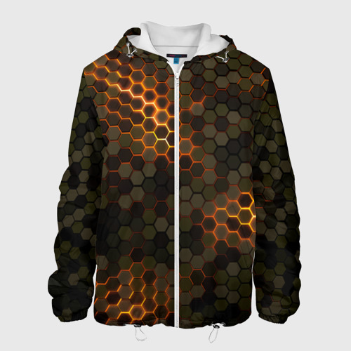 Мужская куртка 3D Стальной камуфляж 3Д броня свечение, цвет 3D печать