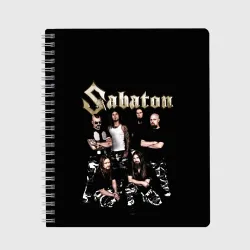 Тетрадь Sabaton Сабатон
