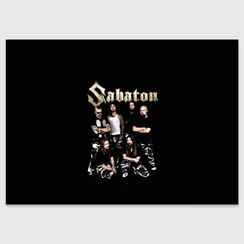 Поздравительная открытка Sabaton Сабатон