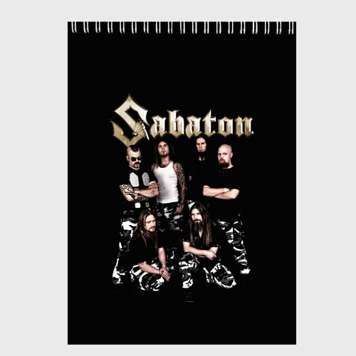 Скетчбук Sabaton Сабатон