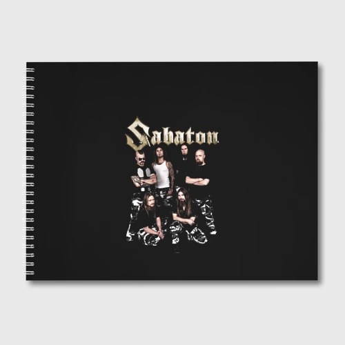 Альбом для рисования Sabaton Сабатон