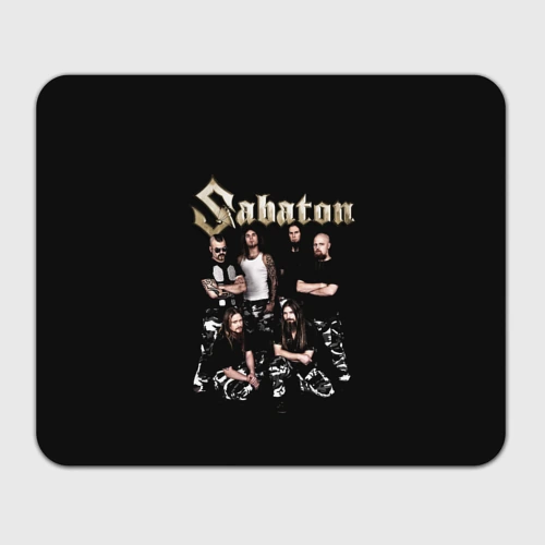 Прямоугольный коврик для мышки Sabaton Сабатон