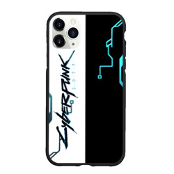 Чехол для iPhone 11 Pro Max матовый Cyberpunk 2077 Game
