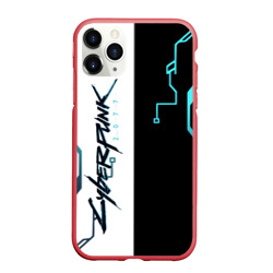 Чехол для iPhone 11 Pro Max матовый Cyberpunk 2077 Game