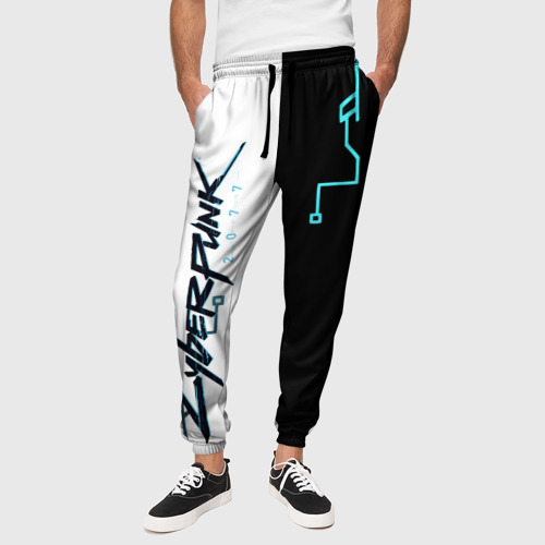 Мужские брюки 3D Cyberpunk 2077 Game, цвет 3D печать - фото 4