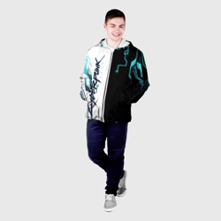 Мужская куртка 3D Cyberpunk 2077 Game - фото 2