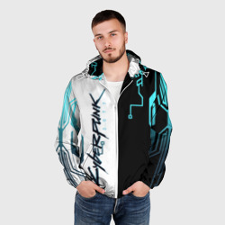 Мужская ветровка 3D Cyberpunk 2077 Game - фото 2