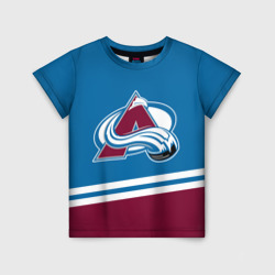 Детская футболка 3D Colorado Avalanche, Колорадо Эвеланш