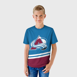 Детская футболка 3D Colorado Avalanche, Колорадо Эвеланш - фото 2