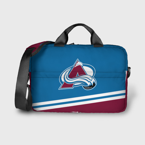 Сумка для ноутбука 3D Colorado Avalanche, Колорадо Эвеланш, цвет 3D печать