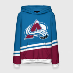 Женская толстовка 3D Colorado Avalanche, Колорадо Эвеланш