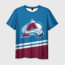 Мужская футболка 3D Colorado Avalanche, Колорадо Эвеланш