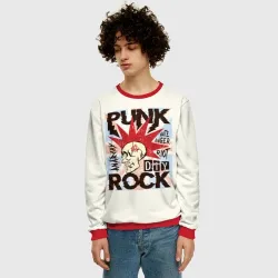 Мужской свитшот 3D Punk Rock Панк - фото 2