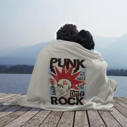 Плед 3D Punk Rock Панк - фото 2