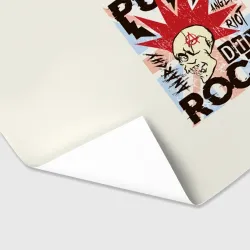 Бумага для упаковки 3D Punk Rock Панк - фото 2