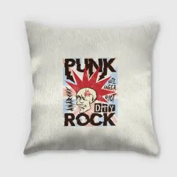 Подушка 3D Punk Rock Панк