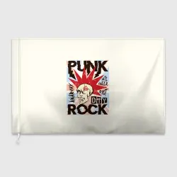 Флаг 3D Punk Rock Панк