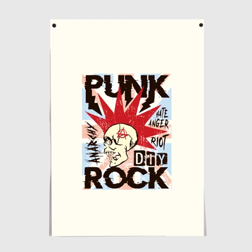 Постер Punk Rock Панк