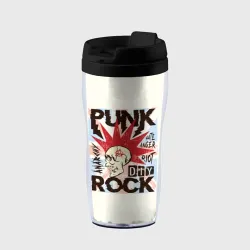 Термокружка-непроливайка Punk Rock Панк