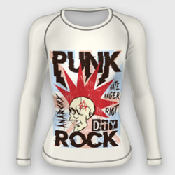 Женский рашгард 3D Punk Rock Панк