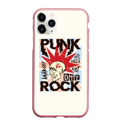 Чехол для iPhone 11 Pro матовый Punk Rock Панк