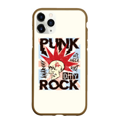 Чехол для iPhone 11 Pro Max матовый Punk Rock (Панк)
