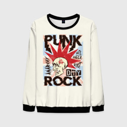 Punk Rock Панк – Мужской свитшот 3D с принтом купить со скидкой в -35%