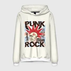 Мужская толстовка 3D Punk Rock Панк
