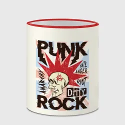 Кружка с полной запечаткой Punk Rock Панк - фото 2