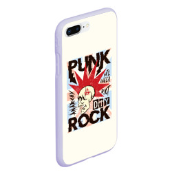 Чехол для iPhone 7Plus/8 Plus матовый Punk Rock Панк - фото 2