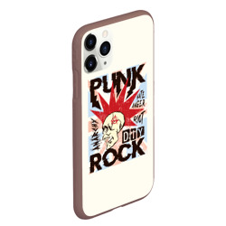 Чехол для iPhone 11 Pro Max матовый Punk Rock Панк - фото 2