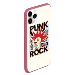 Чехол для iPhone 11 Pro Max матовый Punk Rock Панк - фото 2