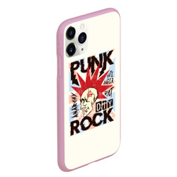 Чехол для iPhone 11 Pro Max матовый Punk Rock Панк - фото 2