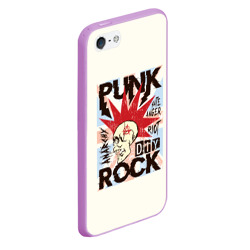 Чехол для iPhone 5/5S матовый Punk Rock Панк - фото 2