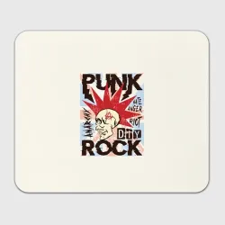 Прямоугольный коврик для мышки Punk Rock Панк