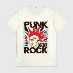 Мужская футболка 3D Punk Rock Панк