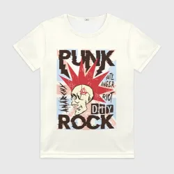 Женская футболка 3D Punk Rock Панк