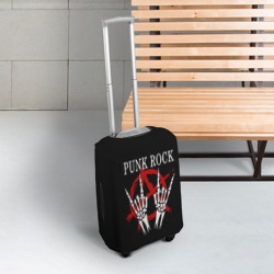 Чехол для чемодана 3D Punk Rock Панки Хой - фото 2