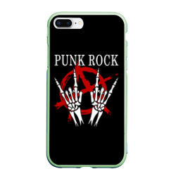 Чехол для iPhone 7Plus/8 Plus матовый Punk Rock Панки Хой