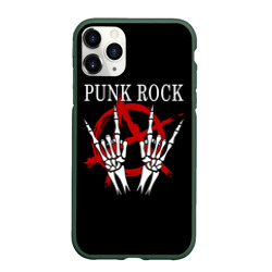 Чехол для iPhone 11 Pro матовый Punk Rock Панки Хой