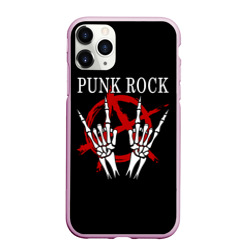 Чехол для iPhone 11 Pro Max матовый Punk Rock Панки Хой