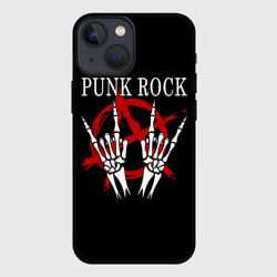 Чехол для iPhone 13 mini Punk Rock Панки Хой