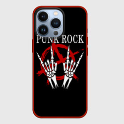 Чехол для iPhone 13 Pro Punk Rock Панки Хой