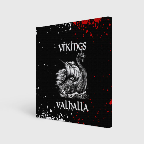 Холст квадратный Викинги: Вальхалла Vikings: Valhalla, цвет 3D печать