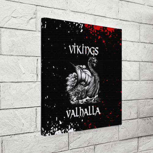 Холст квадратный Викинги: Вальхалла Vikings: Valhalla, цвет 3D печать - фото 3