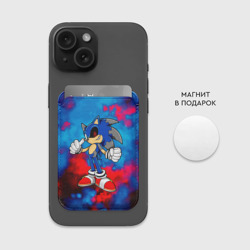 Картхолдер Magsafe магнитный Соник EXE sonic - фото 2