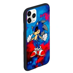 Чехол для iPhone 11 Pro Max матовый Соник EXE sonic - фото 2