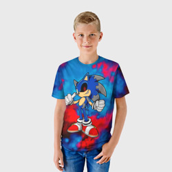 Детская футболка 3D Соник EXE sonic - фото 2