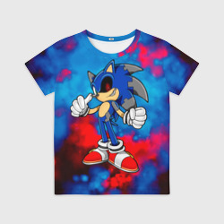 Детская футболка 3D Соник EXE sonic