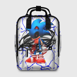 Женский рюкзак 3D Соник EXE темный Соник